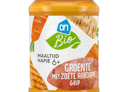 Biologisch Maaltijdhapje groente aardappel & kip 6+