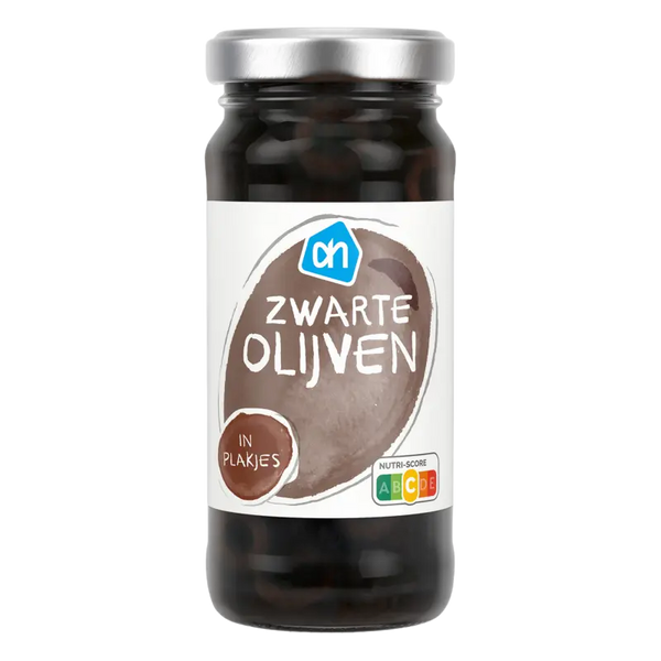 Black olive slices