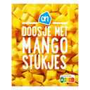 Schachtel mit Mangostücken