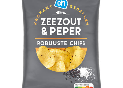 Robuuste chips zeezout & peper