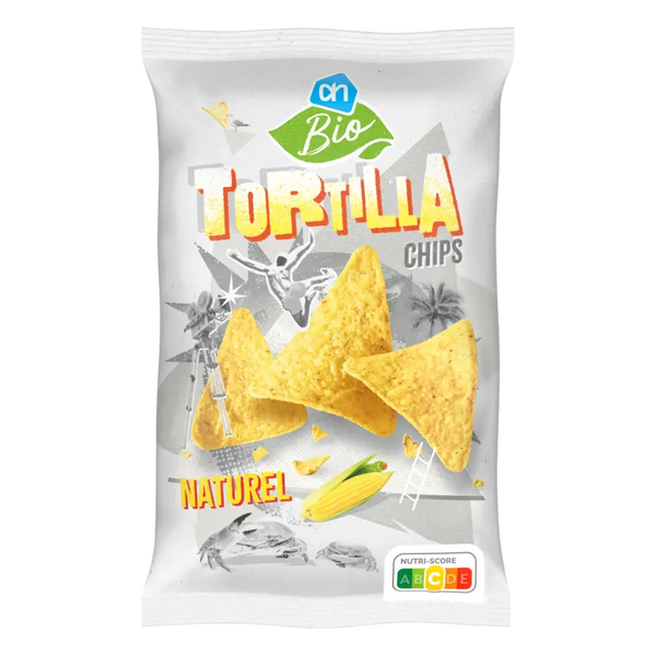 Biologisch Tortilla chips naturel