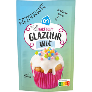 Bakfeest glazuur wit