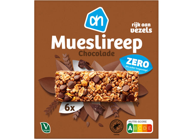 Mueslireep chocolade zero