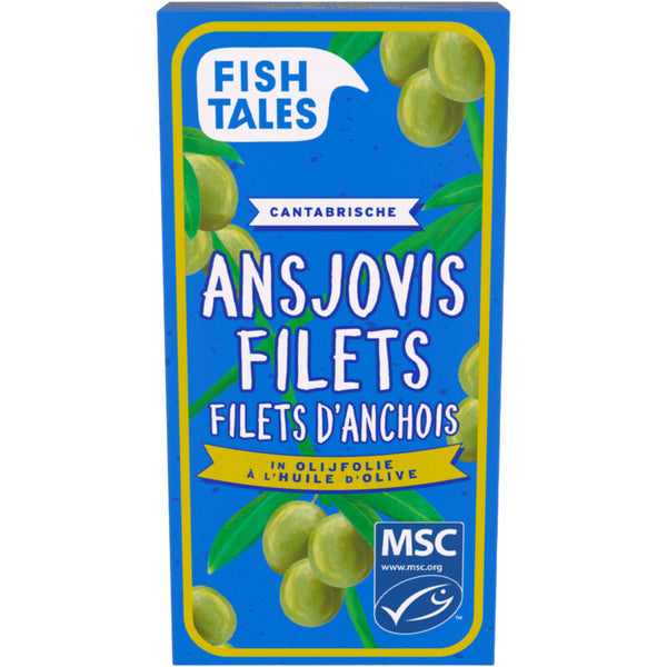 Fish Tales Ansjovisfilets in olijfolie