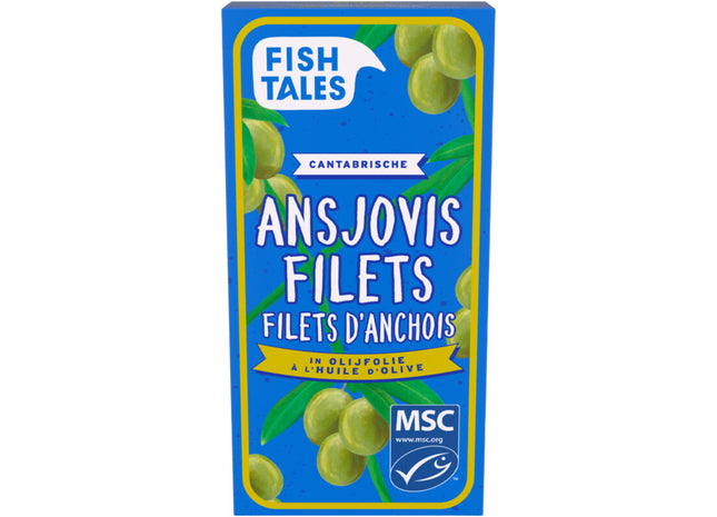 Fish Tales Ansjovisfilets in olijfolie