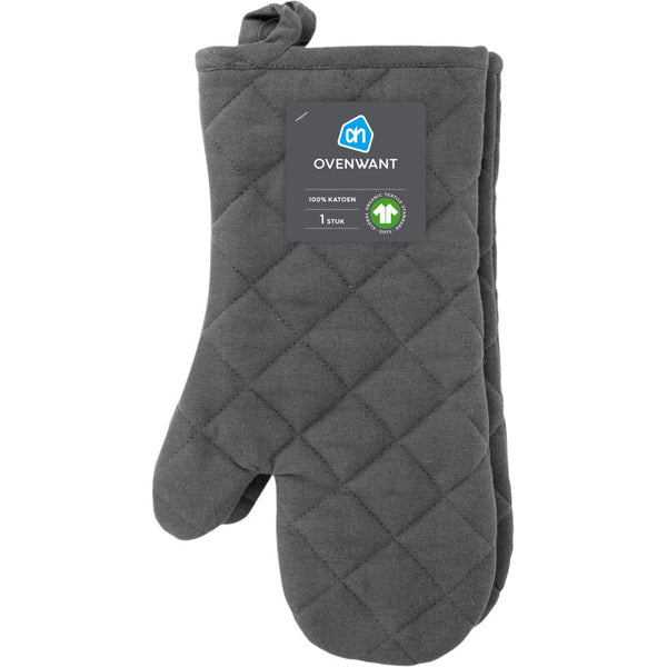 Oven mitt grey denim