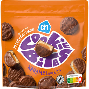 Cookie bites karamel koekjes