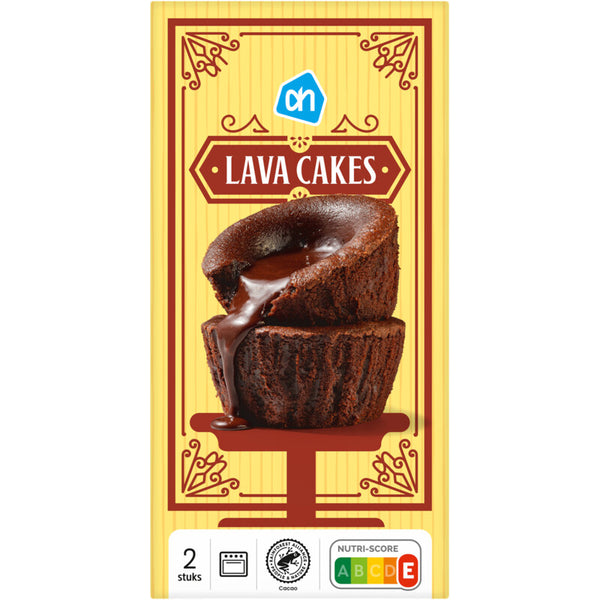 Ausgezeichnete Schokoladen-Lava-Kuchen