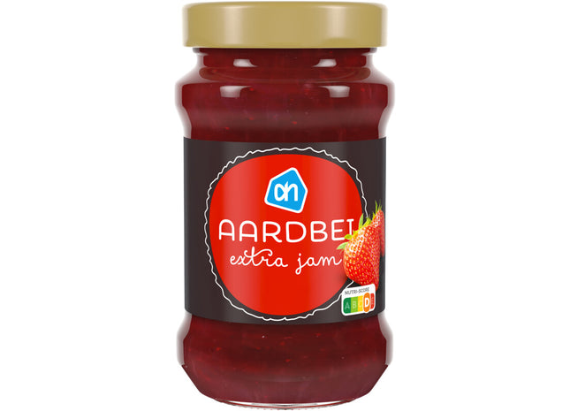 Extra jam aardbeien