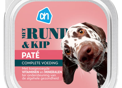Paté met rund en kip