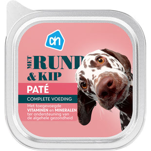 Paté met rund en kip