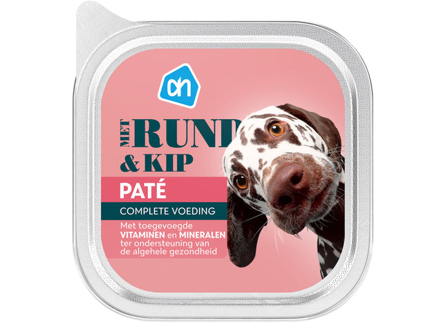 Paté met rund en kip