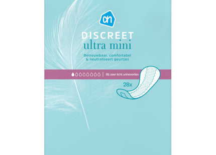 Ultra mini incontinentie inlegkruisjes