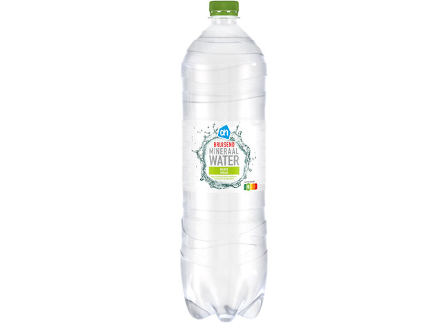 Bruisend mineraalwater munt