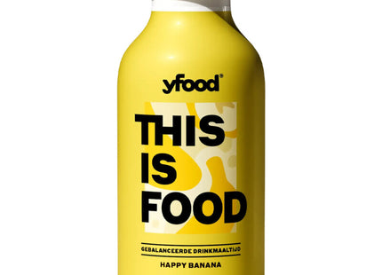 Yfood This is food drinkmaaltijd happy banana