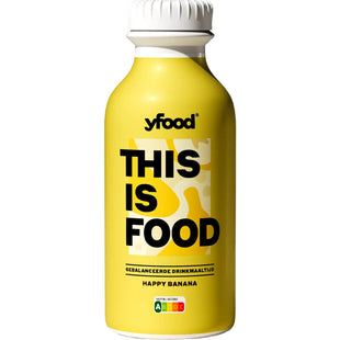Yfood This is food drinkmaaltijd happy banana