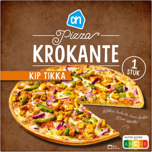 Pizza krokante kip tikka