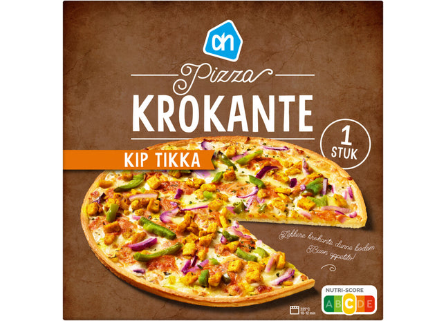 Pizza krokante kip tikka