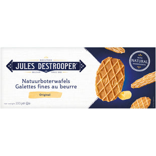 Jules Destrooper Natuurboterwafels