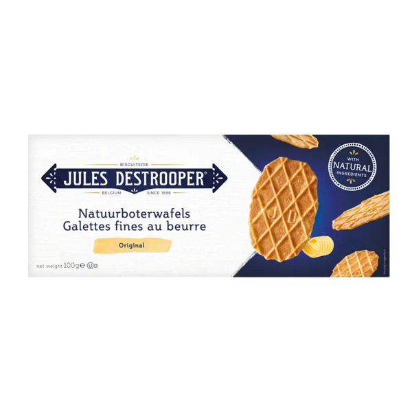 Jules Destrooper Waffeln mit Naturbutter