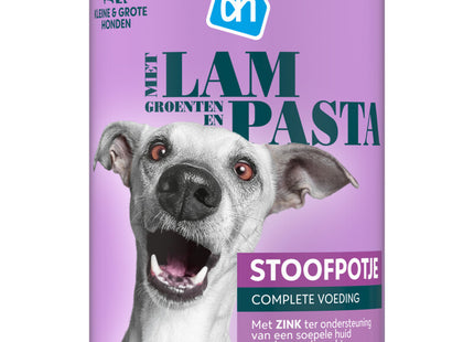 Blik stoof lam-pasta-groente