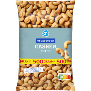 Cashewnoten ongezouten