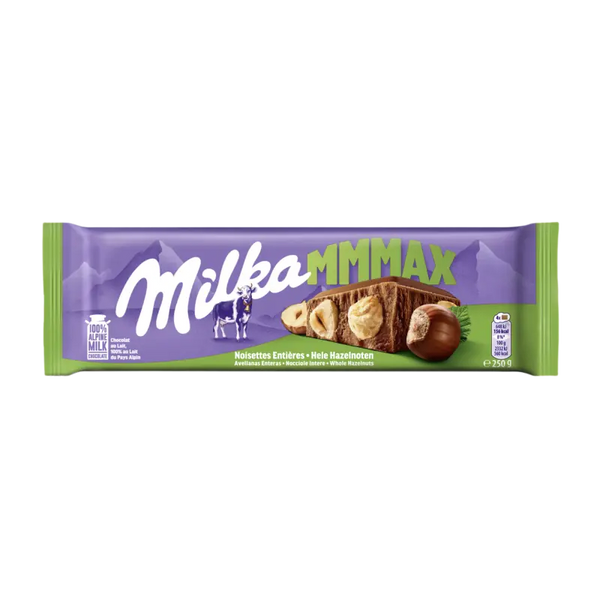 Milka Mmmax chocolate bar hazelnut