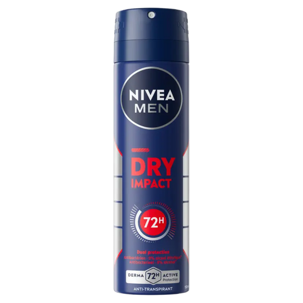 NIVEA Men dry impact sweat-blocking spray