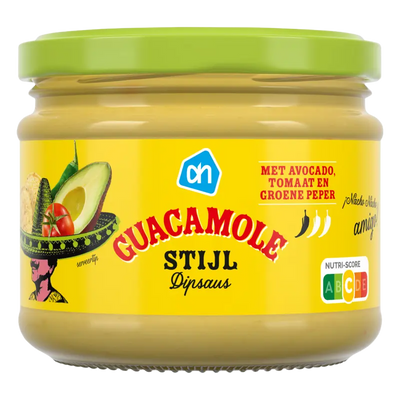 Dip sauce in jar