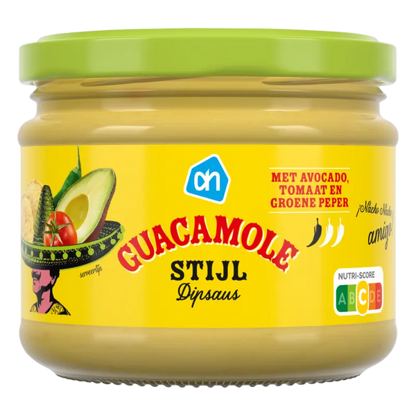 Guacamole stijl dipsaus