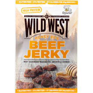 Wild West Beef jerky honey BBQ