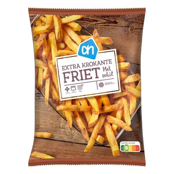 Extra knusprige Pommes mit Schale