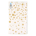 Tafellaken goud stip 138x220cm