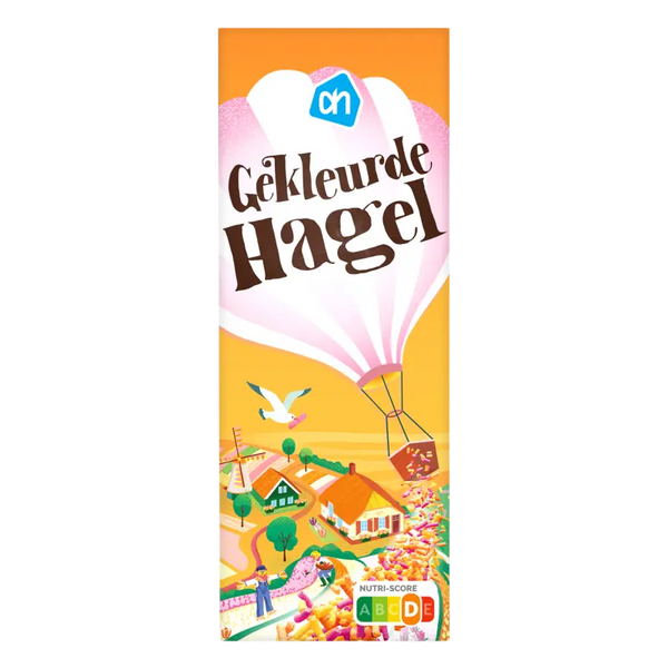 Gekleurde hagel