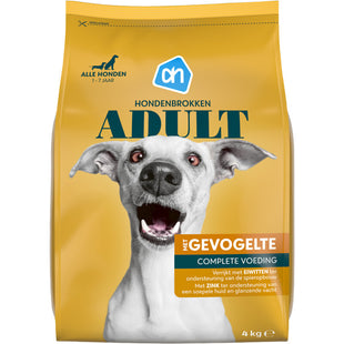 Hondenbrokken adult met gevogelte