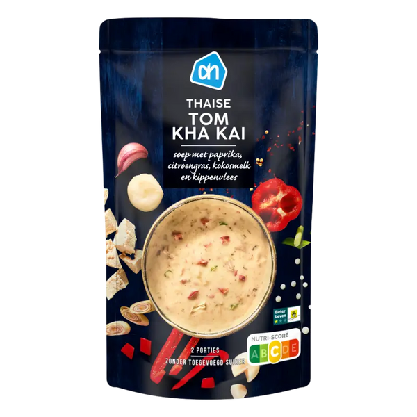 Thailändische Tom Kha Kaisoep