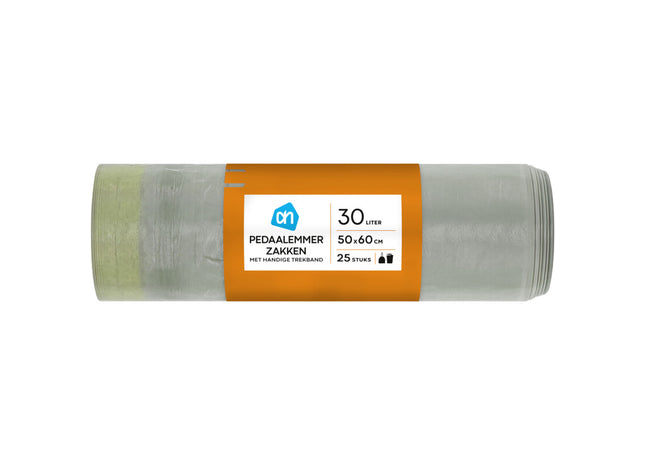 Pedaalemmerzakken met trekband 30 liter
