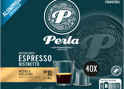 Perla Huisblends Espresso ristretto capsules