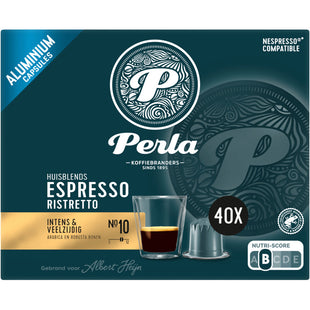 Perla Huisblends Espresso ristretto capsules