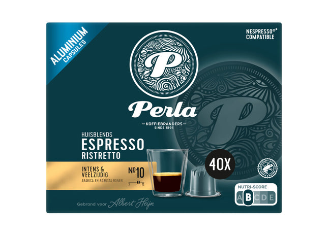 Perla Huisblends Espresso ristretto capsules