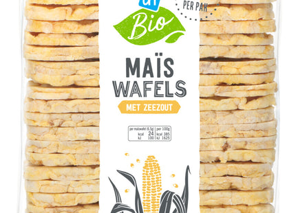 Biologisch Maiswafels met zeezout langwerpig