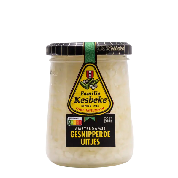 Kesbeke fein gehackte Zwiebeln