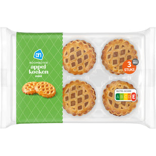 Roomboter appelkoeken mini