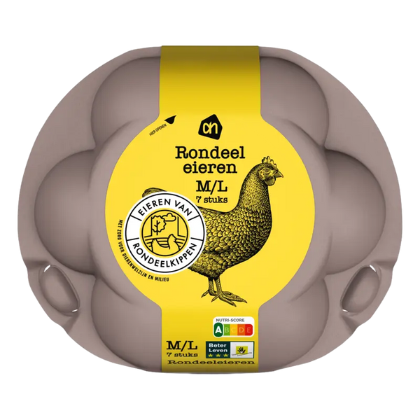 Rondeel Eier M/L