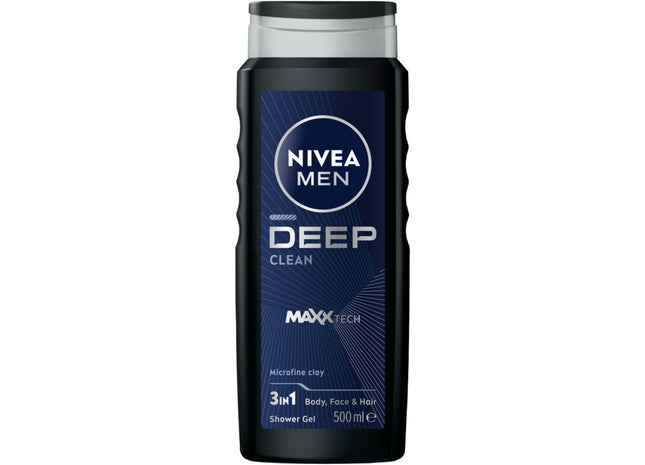 NIVEA Men deep clean shower gel