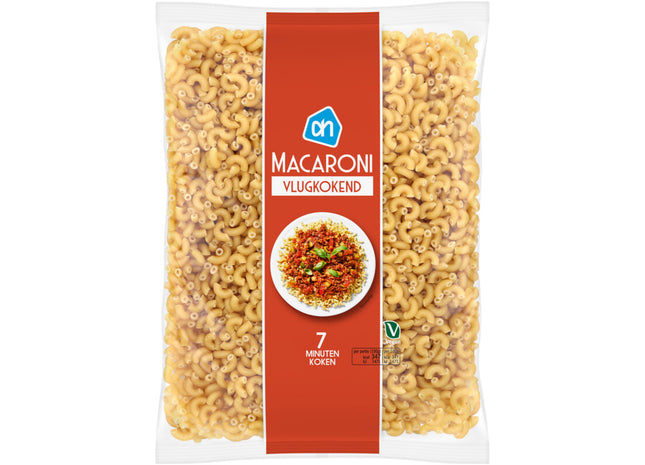 Schnell kochende Makkaroni