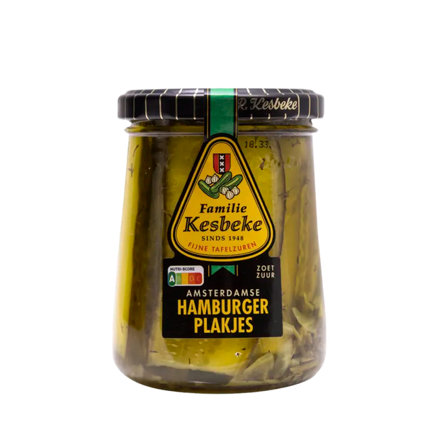 Kesbeke Hamburger plakjes zoet zuur