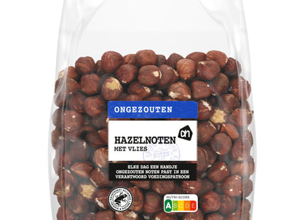 Ongezouten hazelnoten met vlies