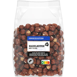 Ongezouten hazelnoten met vlies