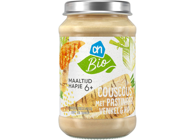 Biologisch Maaltijdhapje couscous pastinaak kip 6+